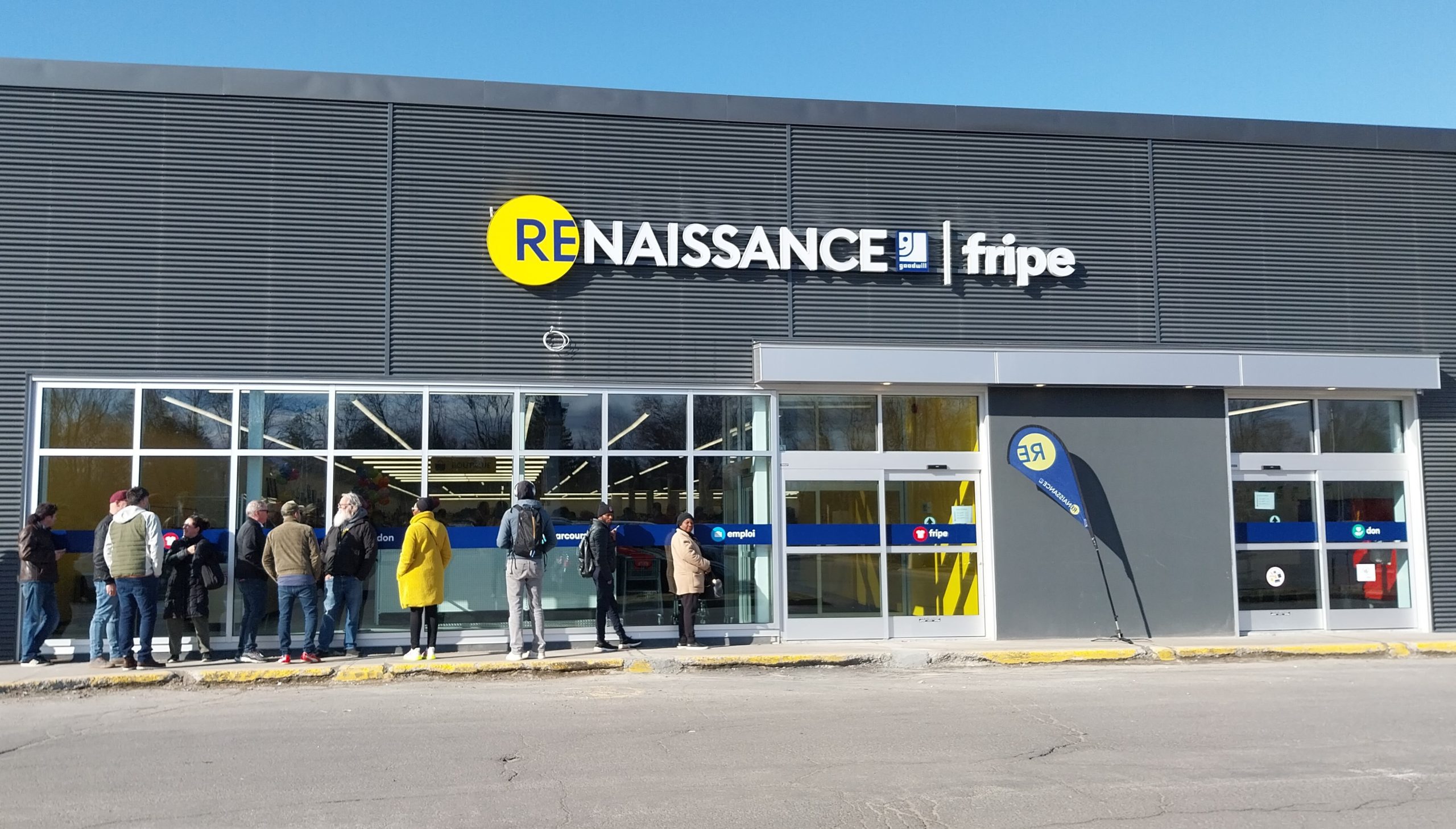 Ouverture de notre friperie Galeries MilleÎles à Rosemère Renaissance