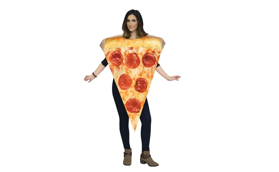 pizza girl déguisement halloween friperie